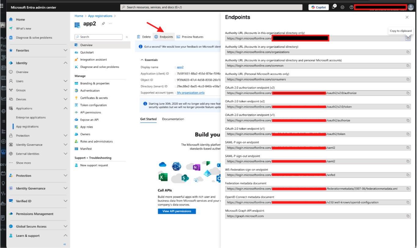 EntraEndpoints