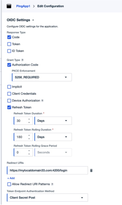 PingOIDC